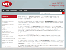 Tablet Screenshot of bhf.com.pl